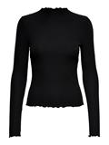 ONLEMMA L/S HIGH NECK TOP NOOS JRS schwarz