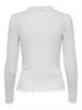 ONLEMMA L/S HIGH NECK TOP NOOS JRS weiß