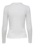 ONLEMMA L/S HIGH NECK TOP NOOS JRS weiß