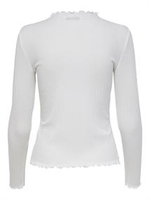ONLEMMA L/S HIGH NECK TOP NOOS JRS weiß