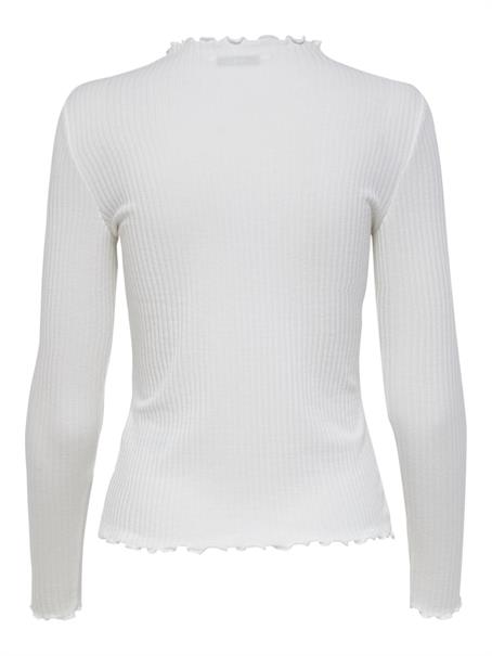 ONLEMMA L/S HIGH NECK TOP NOOS JRS weiß