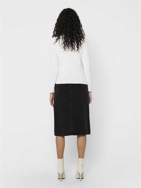 ONLEMMA L/S HIGH NECK TOP NOOS JRS weiß