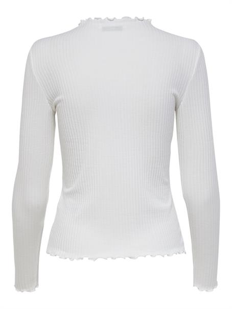 ONLEMMA L/S HIGH NECK TOP NOOS JRS weiß