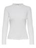 ONLEMMA L/S HIGH NECK TOP NOOS JRS weiß