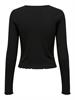 ONLEMMA L/S O-NECK SHORT TOP NOOS JRS black