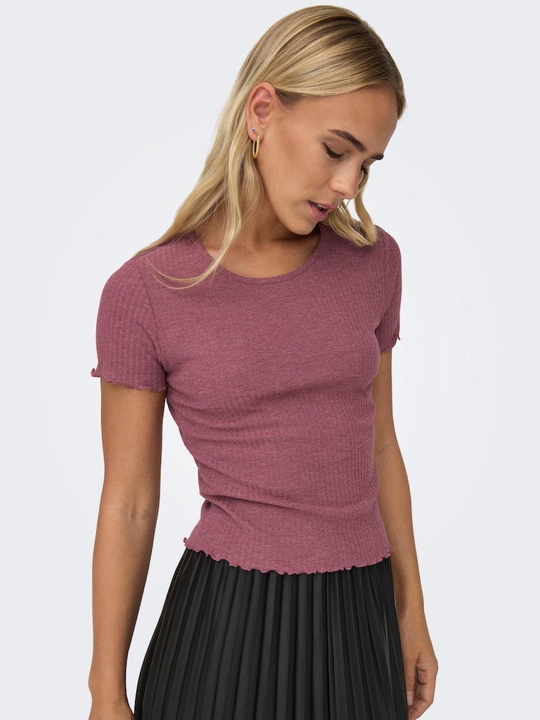 Only Damen T-Shirt ONLEMMA S/S SHORT TOP NOOS JRS black 1 bequem online  kaufen bei