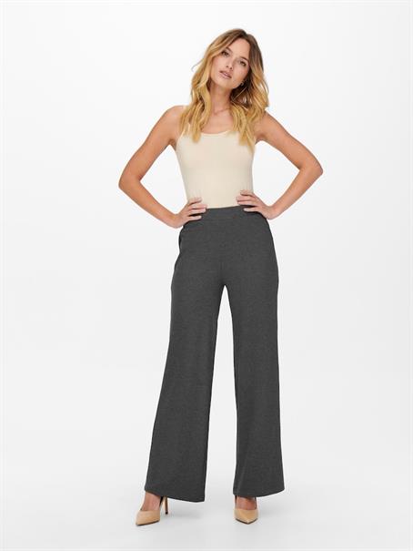 ONLEMMA WIDE PANT NOOS JRS dark grey melange
