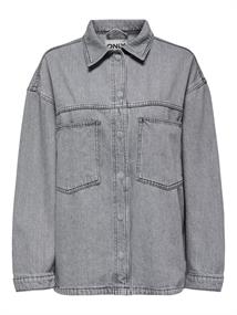 ONLEMMIE L/S SHIRT GREY DNM AZG NOOS medium grey denim