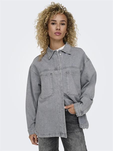 ONLEMMIE L/S SHIRT GREY DNM AZG NOOS medium grey denim