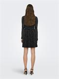 ONLERICA L/S HIGH NECK DRESS JRS black2