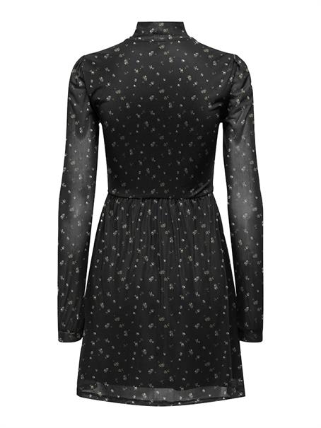 ONLERICA L/S HIGH NECK DRESS JRS black2
