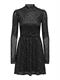 ONLERICA L/S HIGH NECK DRESS JRS black2