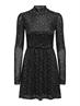ONLERICA L/S HIGH NECK DRESS JRS black2