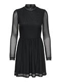 ONLERICA L/S HIGH NECK DRESS JRS NOOS black1
