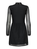 ONLERICA L/S HIGH NECK DRESS JRS NOOS black1
