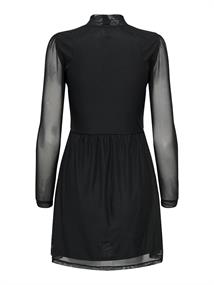 ONLERICA L/S HIGH NECK DRESS JRS NOOS black1