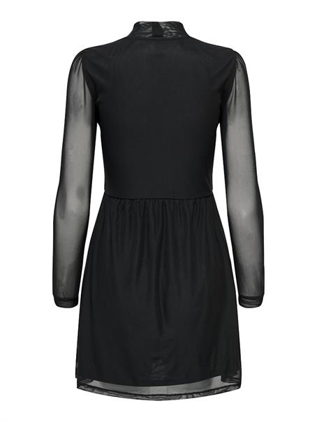 ONLERICA L/S HIGH NECK DRESS JRS NOOS black1