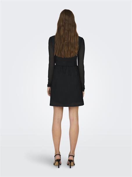 ONLERICA LIFE L/S HIGH NECK DRESS JRS black1