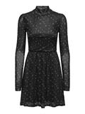 ONLERICA LIFE L/S HIGH NECK DRESS JRS black2