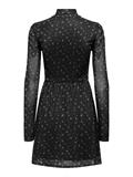 ONLERICA LIFE L/S HIGH NECK DRESS JRS black2