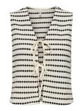 ONLEVA S/L SHORT STRIPE VEST JRS cloud dancer