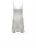 ONLEVA S/L STRIPE MINI DRESS CS JRS cloud dancer