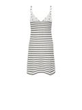 ONLEVA S/L STRIPE MINI DRESS CS JRS cloud dancer