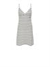 ONLEVA S/L STRIPE MINI DRESS CS JRS cloud dancer