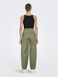 ONLEVELYN HW LOOSE PLEAT CHINO PNT aloe