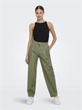 ONLEVELYN HW LOOSE PLEAT CHINO PNT aloe