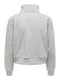 ONLEVERY UNBRUSHED HALF ZIP SWEAT PNT light grey melange