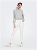 ONLEVERY UNBRUSHED HALF ZIP SWEAT PNT light grey melange