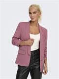 ONLEVI LIFE 3/4 OPEN BLAZER CC TLR heather rose