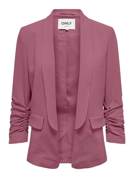 ONLEVI LIFE 3/4 OPEN BLAZER CC TLR heather rose
