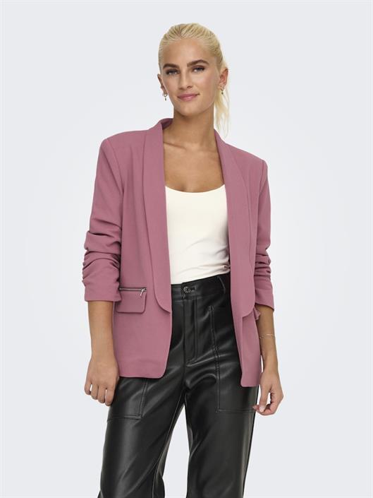 onlevi-life-3-4-open-blazer-cc-tlr-heather-rose