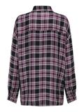 ONLEVIA CHECK L/S LOOSE SHIRT WVN tawny port