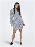 ONLEVIDA L/S SHORT DRESS WVN NOOS coronet blue