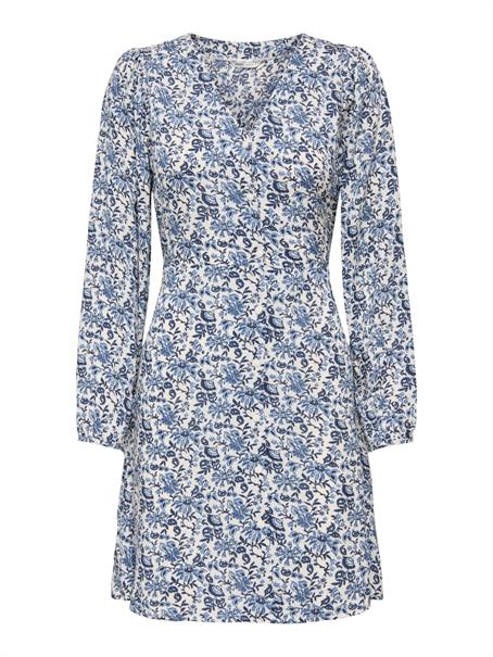 ONLEVIDA L/S SHORT DRESS WVN NOOS coronet blue