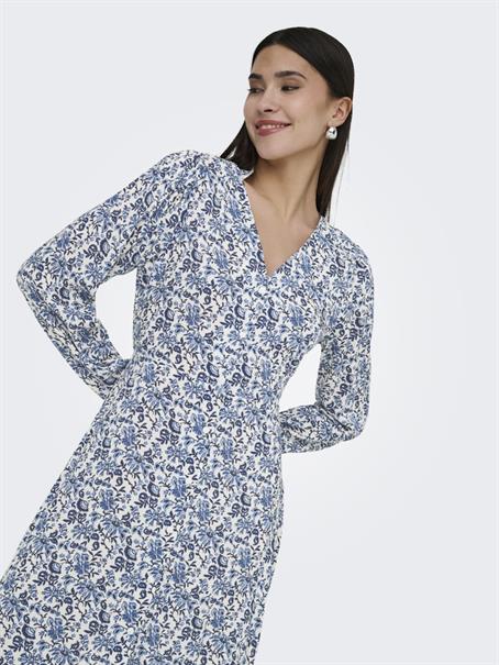 ONLEVIDA L/S SHORT DRESS WVN NOOS coronet blue