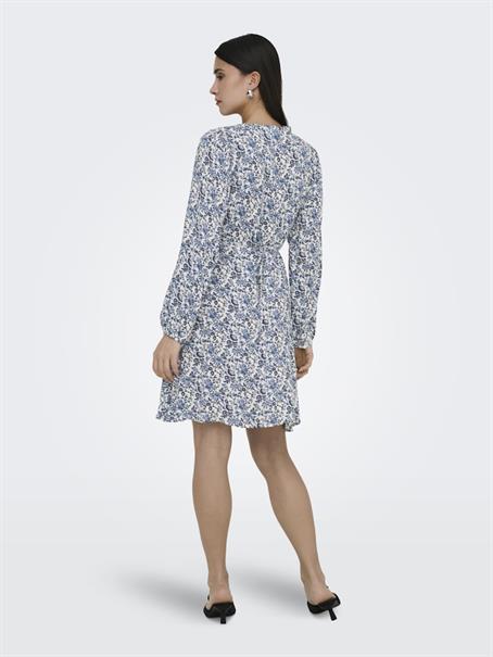 ONLEVIDA L/S SHORT DRESS WVN NOOS coronet blue