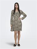 ONLEVIDA L/S SHORT DRESS WVN NOOS pumice stone