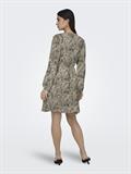 ONLEVIDA L/S SHORT DRESS WVN NOOS pumice stone