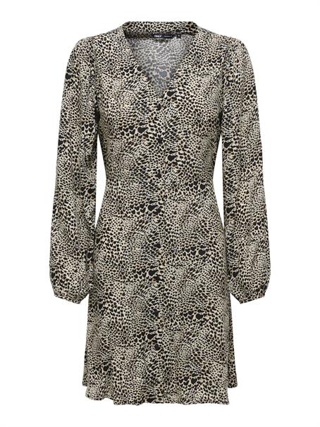 ONLEVIDA L/S SHORT DRESS WVN NOOS pumice stone