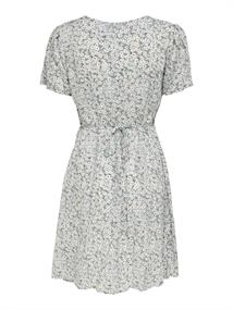 ONLEVIDA S/S SHORT DRESS WVN NOOS gray mist