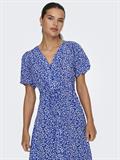 ONLEVIDA S/S SHORT DRESS WVN NOOS nebulas blue