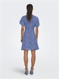 ONLEVIDA S/S SHORT DRESS WVN NOOS nebulas blue