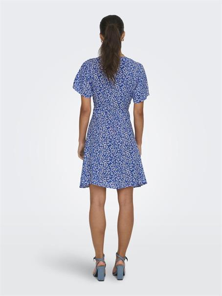 ONLEVIDA S/S SHORT DRESS WVN NOOS nebulas blue