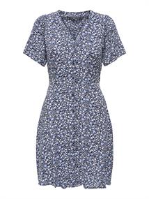 ONLEVIDA S/S SHORT DRESS WVN NOOS night sky