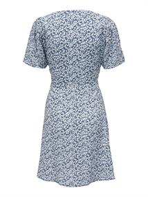 ONLEVIDA S/S SHORT DRESS WVN NOOS provincial blue