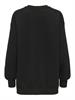 ONLEVISA L/S OVERSIZED O-NECK SWT black